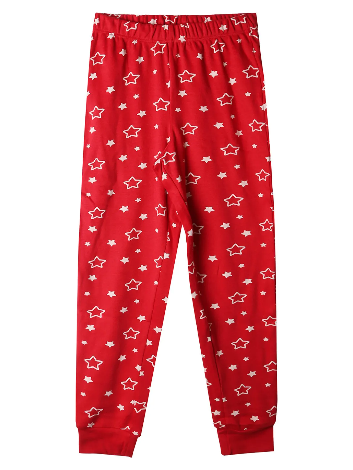 Disney Lilo & Stitch Pigiama natalizio da bambina in cotone - rosso