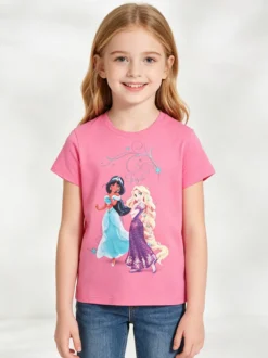 Disney Princess T-shirt da bambina con stampa