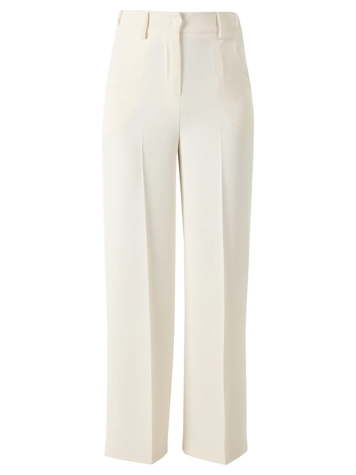 Doremi Completo elegante da donna con giacca e pantaloni - panna
