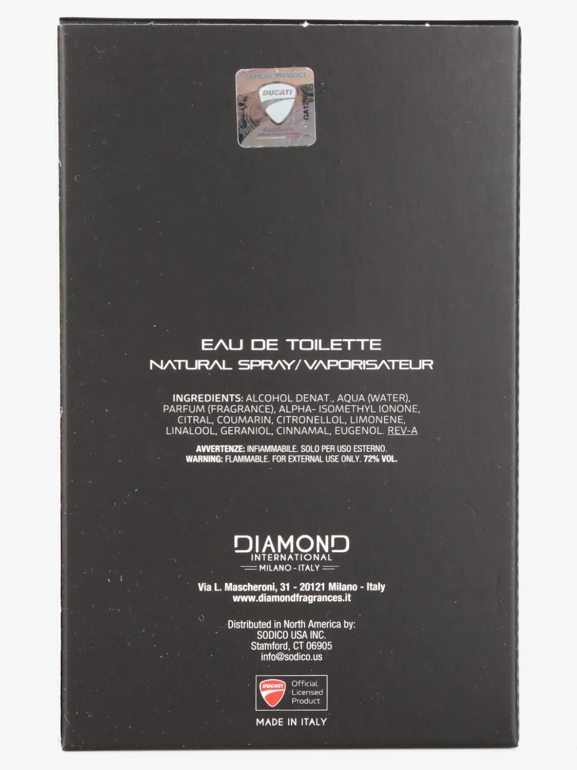 Ducati Eau de toilette uomo 100 ml