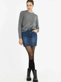 Eilous Jeans Gonna corta in jeans