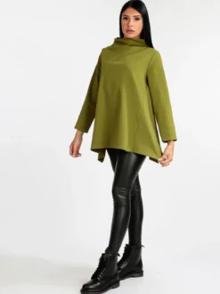 Eletta Leggings donna in ecopelle