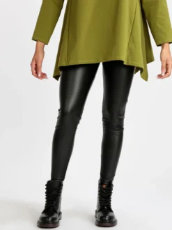 Eletta Leggings donna in ecopelle