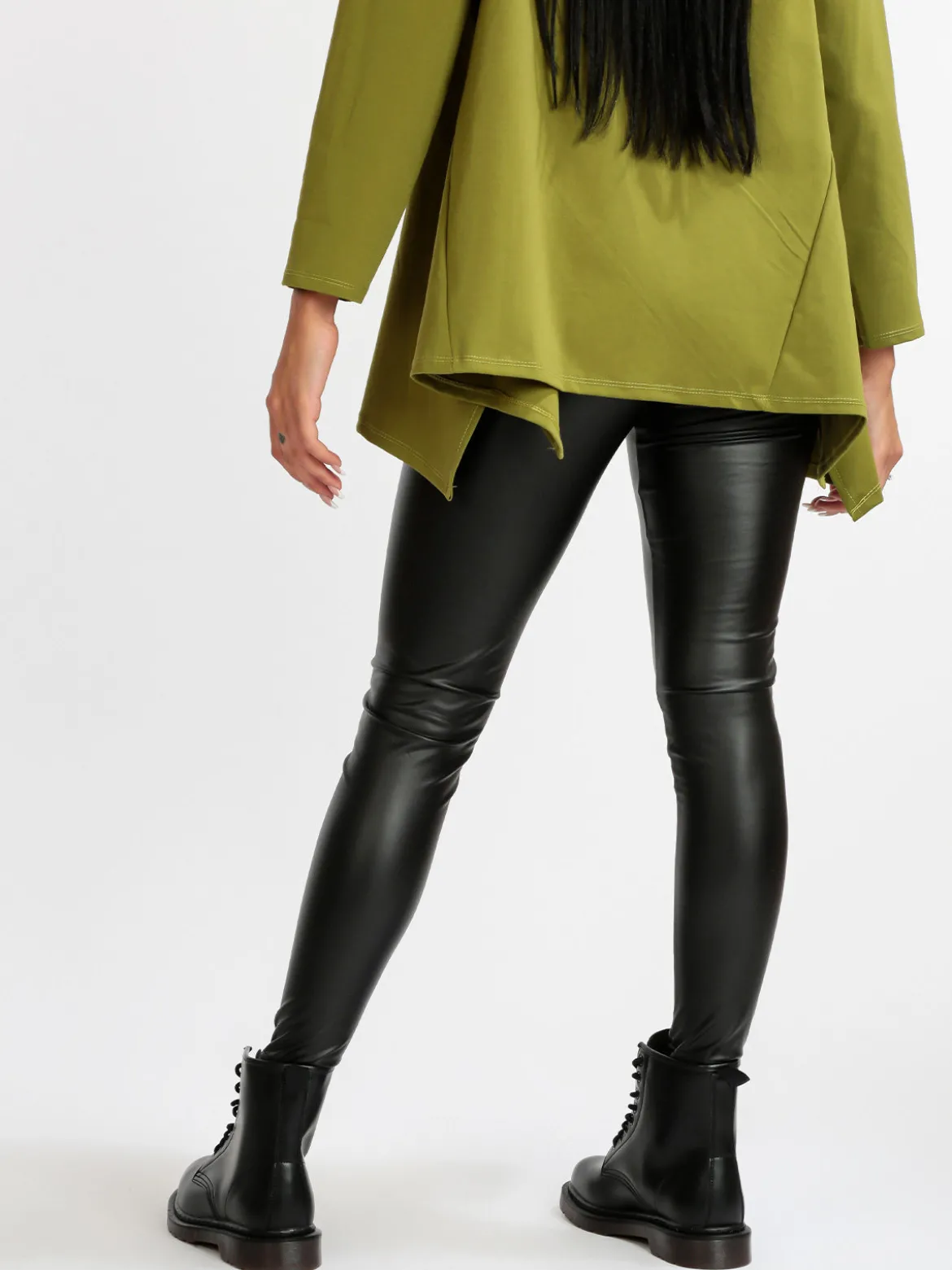 Eletta Leggings donna in ecopelle