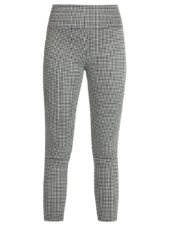 Eletta Leggings donna in pied de poule