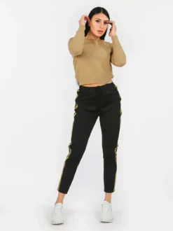 Eletta Pantaloni sportivi donna con scritta laterale