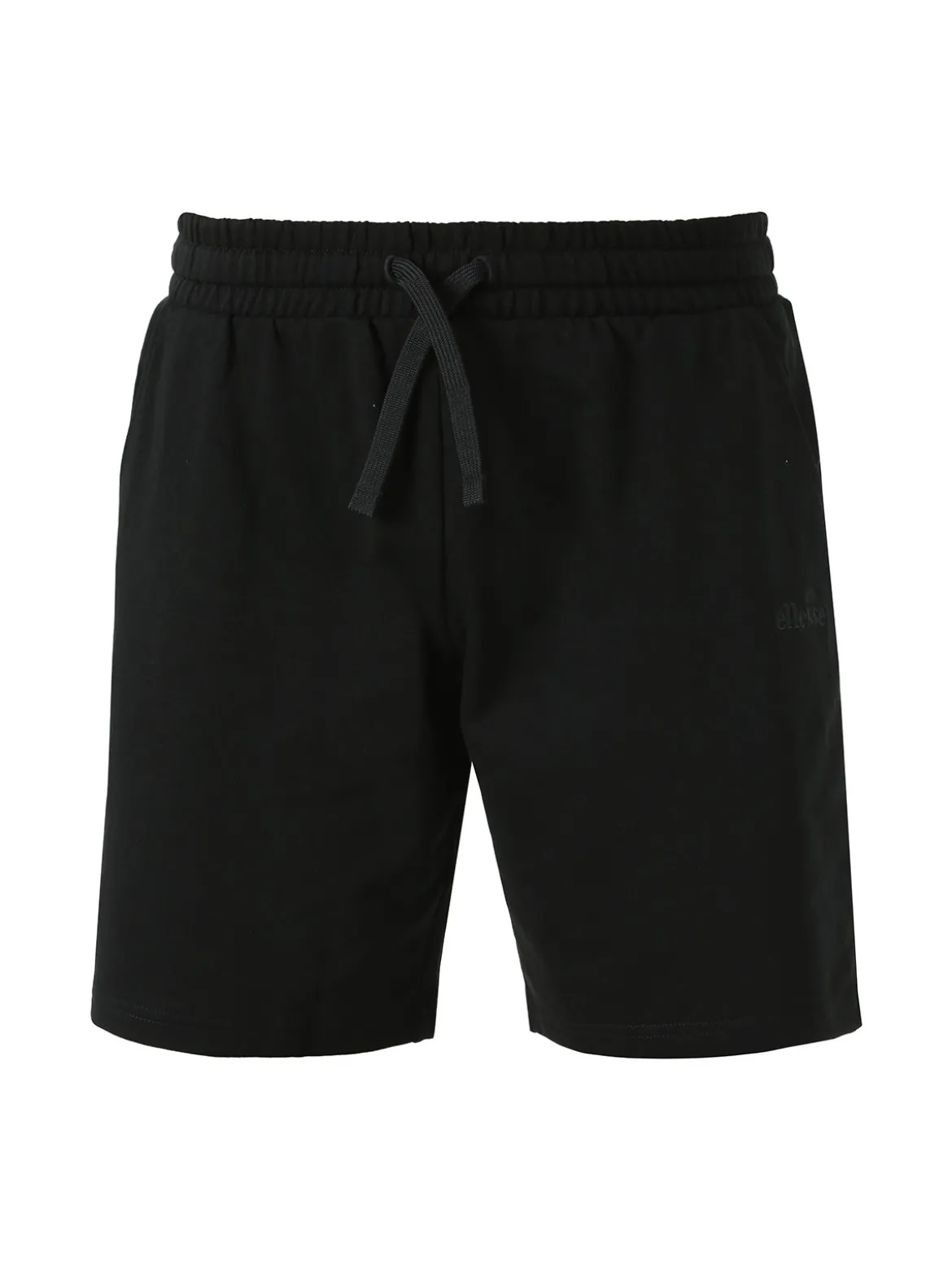 Ellesse Bermuda da uomo in felpa con coulisse - nero