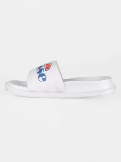 Ellesse Ciabatte in gomma con stampa bianco