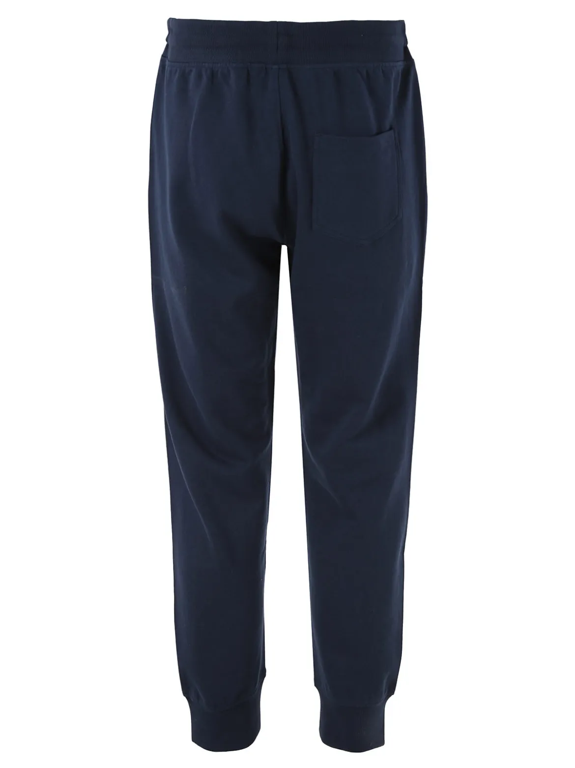 Ellesse Pantaloni tuta da uomo in felpa di cotone con coulisse e polsini - blu scuro