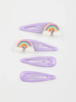 Em Beauty Mollettine per capelli bambina con arcobaleno