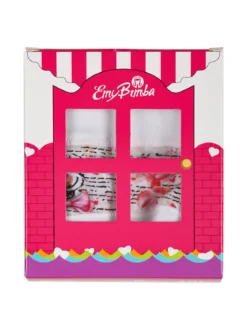 Emy Bimba Slip da bambina in cotone - bianco