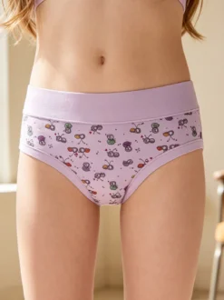 Emy Bimba Slip da bambina in cotone - lilla