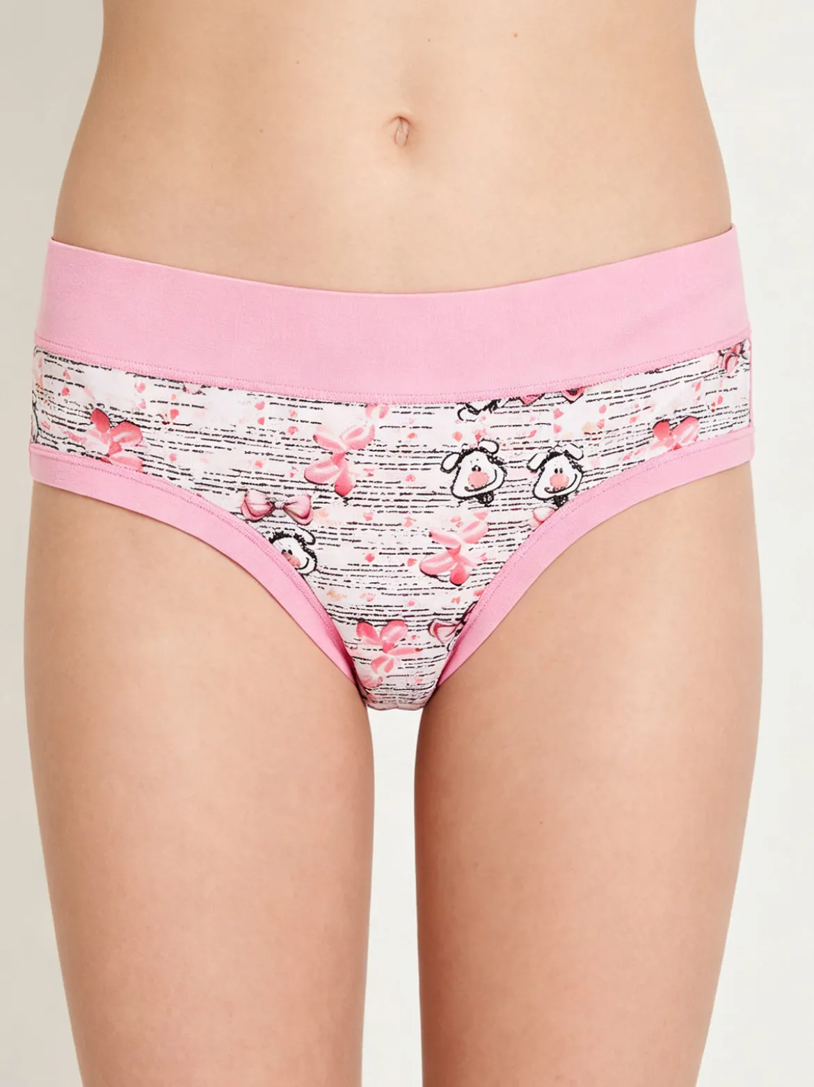 Emy Bimba Slip da bambina in cotone - rosa