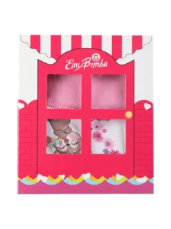 Emy Bimba Slip in cotone da bambina con stampe