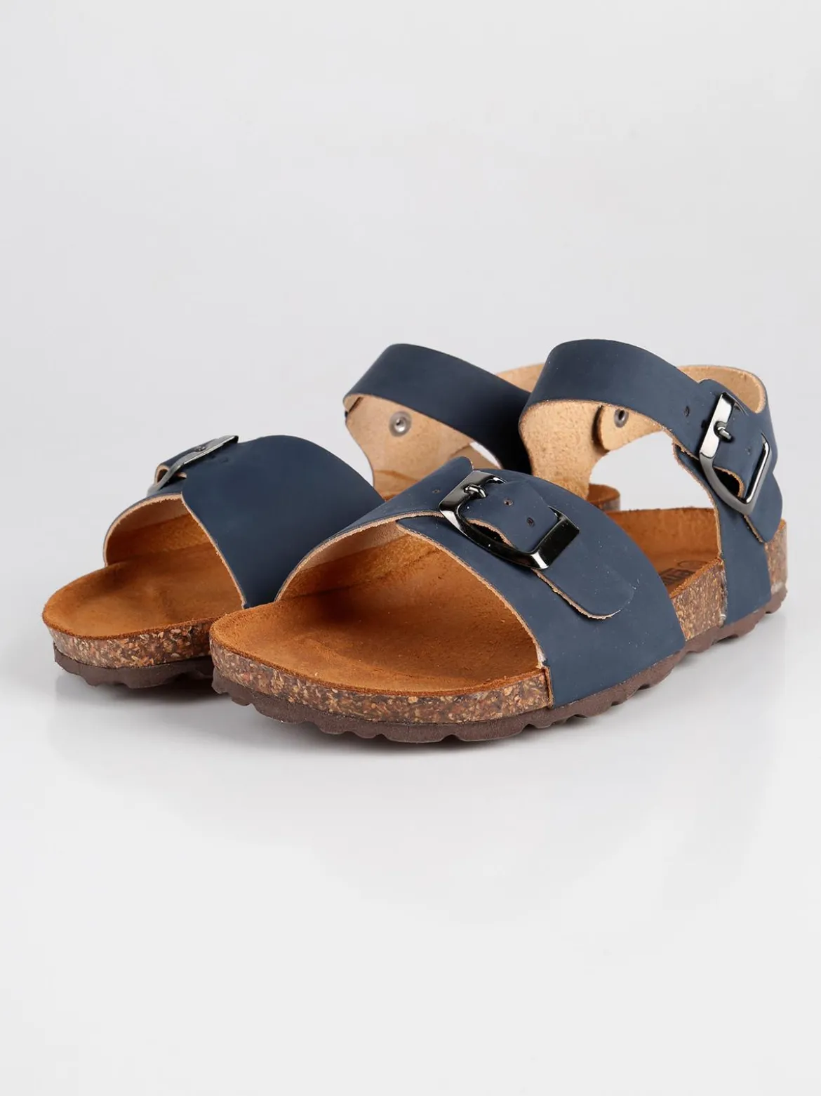 Energy Sandali anatomici in pelle blu