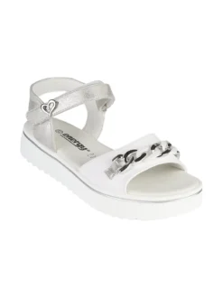 Energy Sandali da ragazza con platform e cinturino a strappo