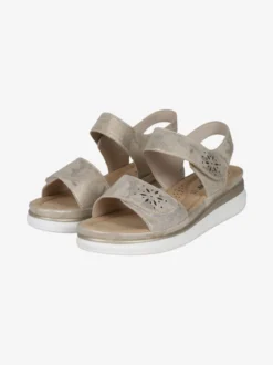 Energy Sandali donna con zeppa e cinturini a strappo