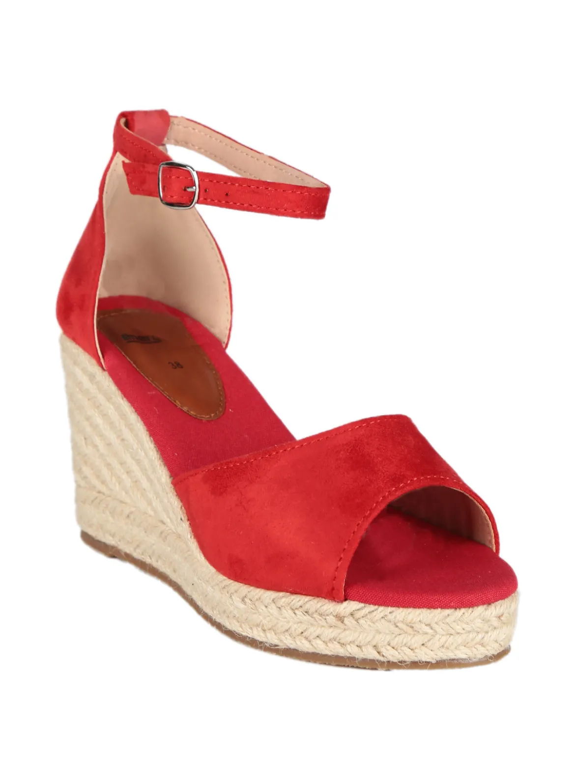 Energy Sandali donna con zeppa in corda