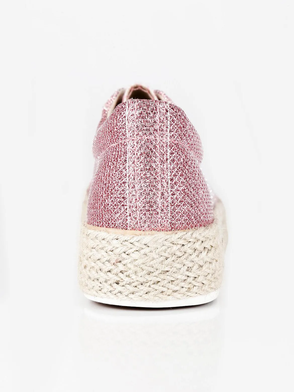 Energy Scarpe stringate con platform in corda