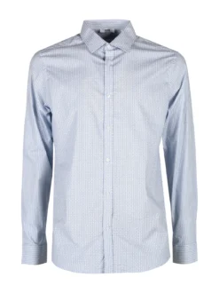 Enos Camicia da uomo slim fit con stampe