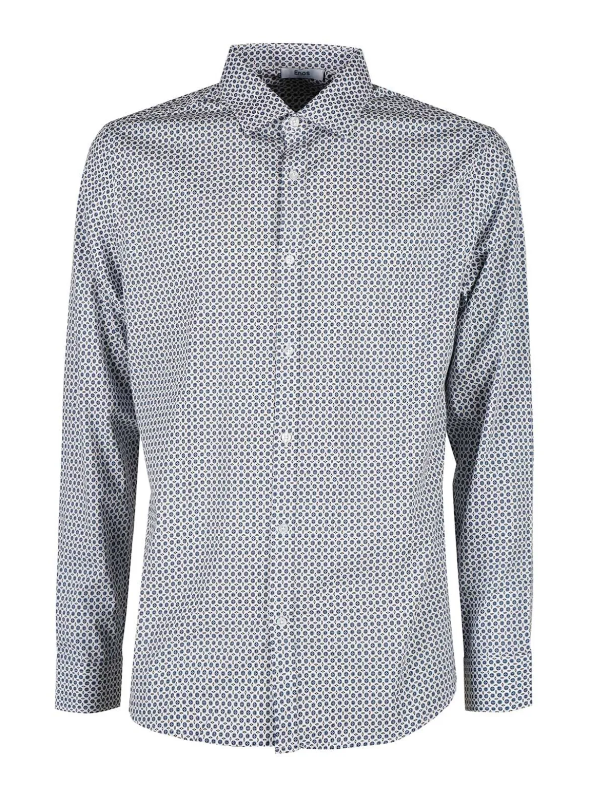 Enos Camicia da uomo slim fit con stampe