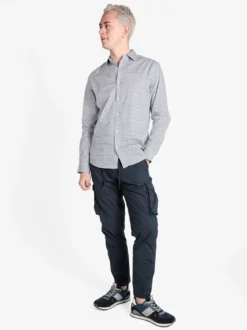 Enos Camicia da uomo slim fit con stampe