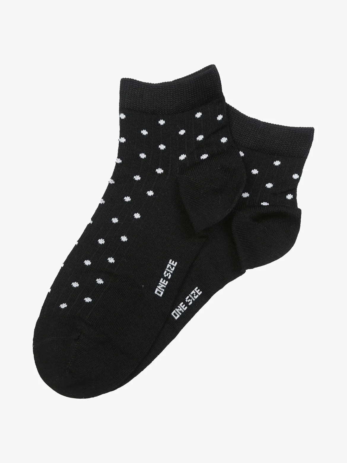 Enrico Coveri Calze corte da donna a pois - nero