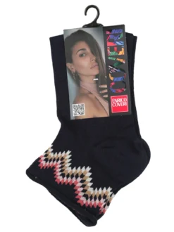 Enrico Coveri Calze corte donna con stampe