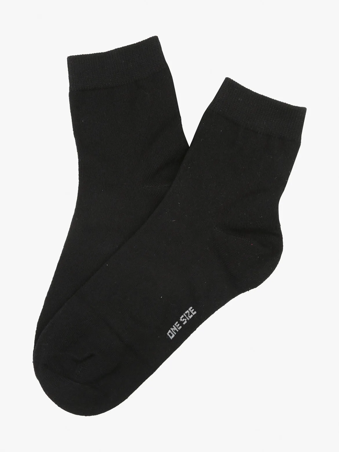 Enrico Coveri Calze corte donna in caldo cotone - nero