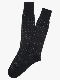 Enrico Coveri Calze lunghe da uomo in filo di scozia con stampe
