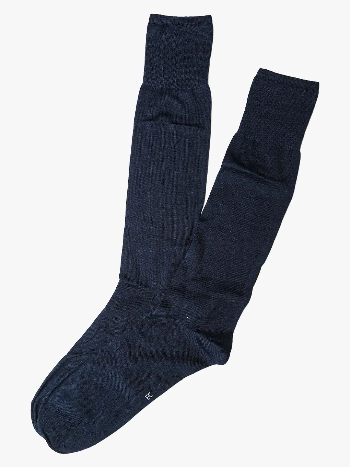 Enrico Coveri Calze lunghe uomo in cotone Filo di Scozia - blu