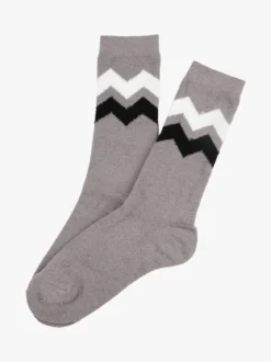 Enrico Coveri Calze midi donna invernali morbide - grigio