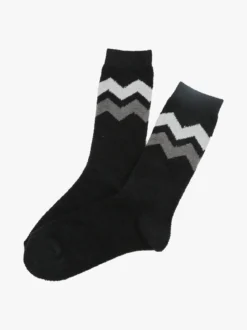 Enrico Coveri Calze midi donna invernali morbide - nero