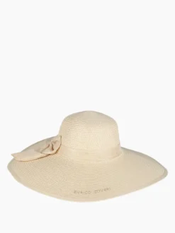 Enrico Coveri Cappello in paglia donna con fiocco