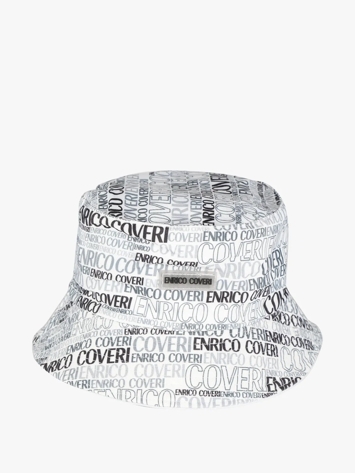 Enrico Coveri Cappello unisex da pescatore con scritte