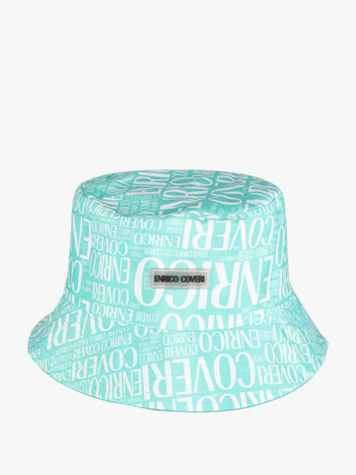 Enrico Coveri Cappello unisex da pescatore con scritte