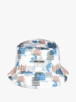 Enrico Coveri Cappello unisex da pescatore con stampe
