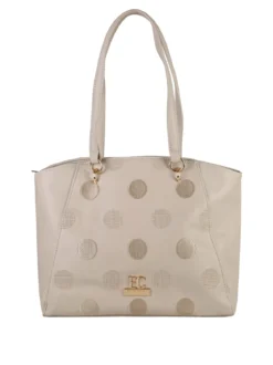 Enrico Coveri Contemporary Borsa a spalla da donna in ecopelle - naturale