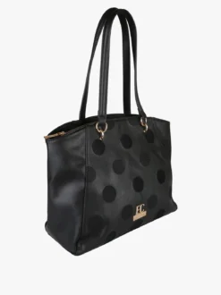 Enrico Coveri Contemporary Borsa a spalla da donna in ecopelle - nero