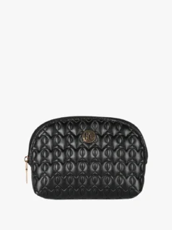 Enrico Coveri Contemporary Pochette donna in ecopelle con zip - nero
