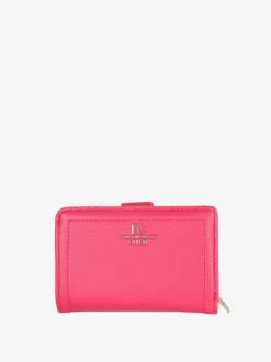 Enrico Coveri Contemporary Portafoglio donna mini in ecopelle - fucsia