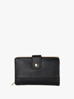 Enrico Coveri Contemporary Portafoglio donna mini in ecopelle - nero