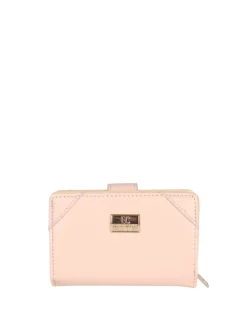 Enrico Coveri Contemporary Portafoglio donna mini in ecopelle - nudo