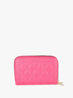 Enrico Coveri Contemporary Portafoglio donna trapuntato con doppia tasca - fucsia