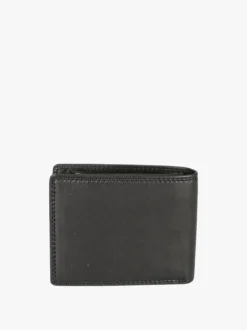 Enrico Coveri Contemporary Portafoglio in pelle mini da uomo - nero