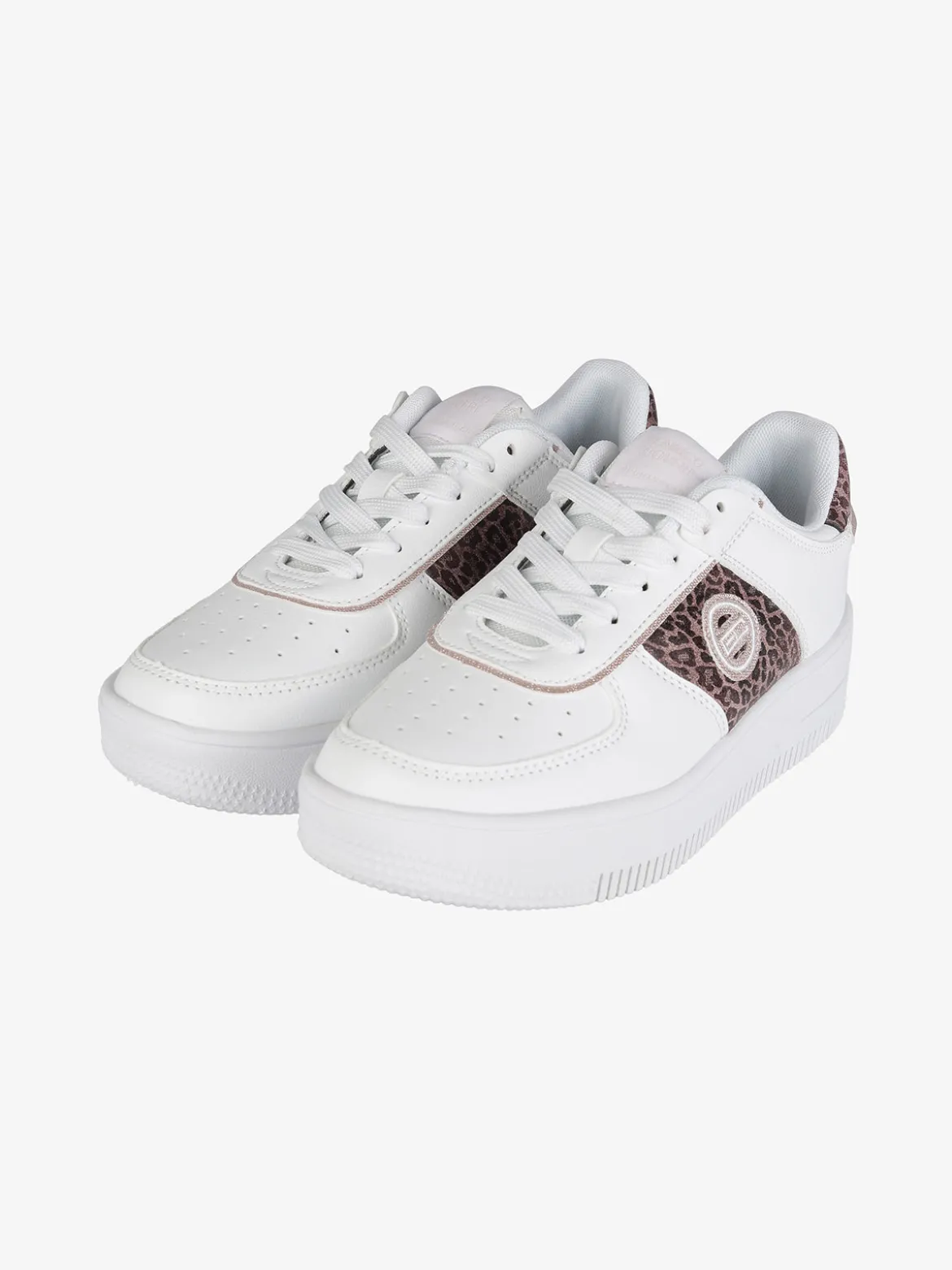 Enrico Coveri Sneakers donna animalier con platform