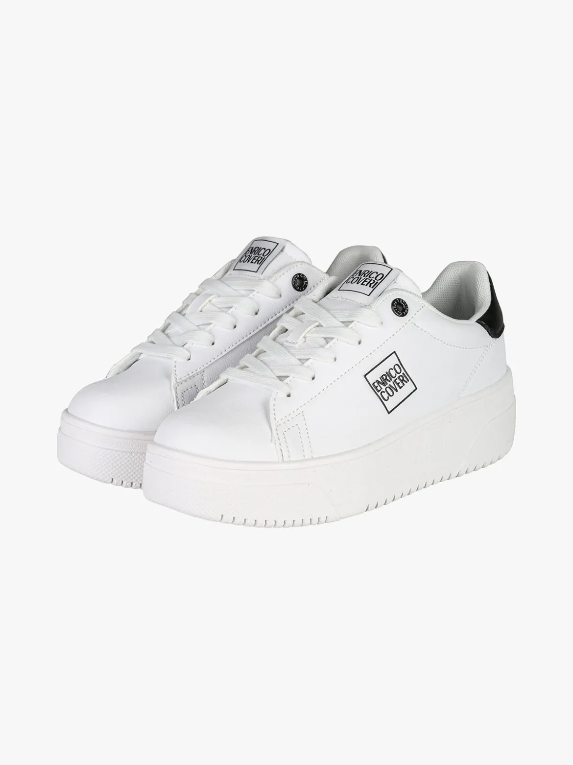 Enrico Coveri Sneakers stringate da donna con platform