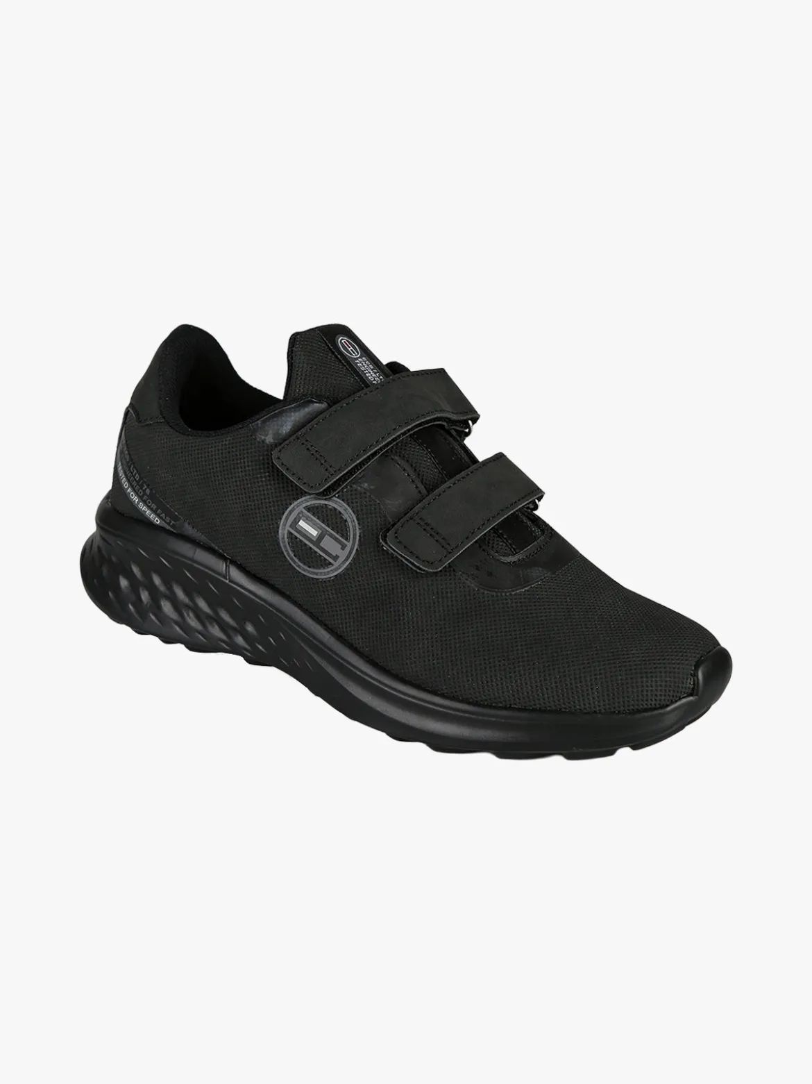 Enrico Coveri Sportswear Sneakers da uomo con strappi - nero