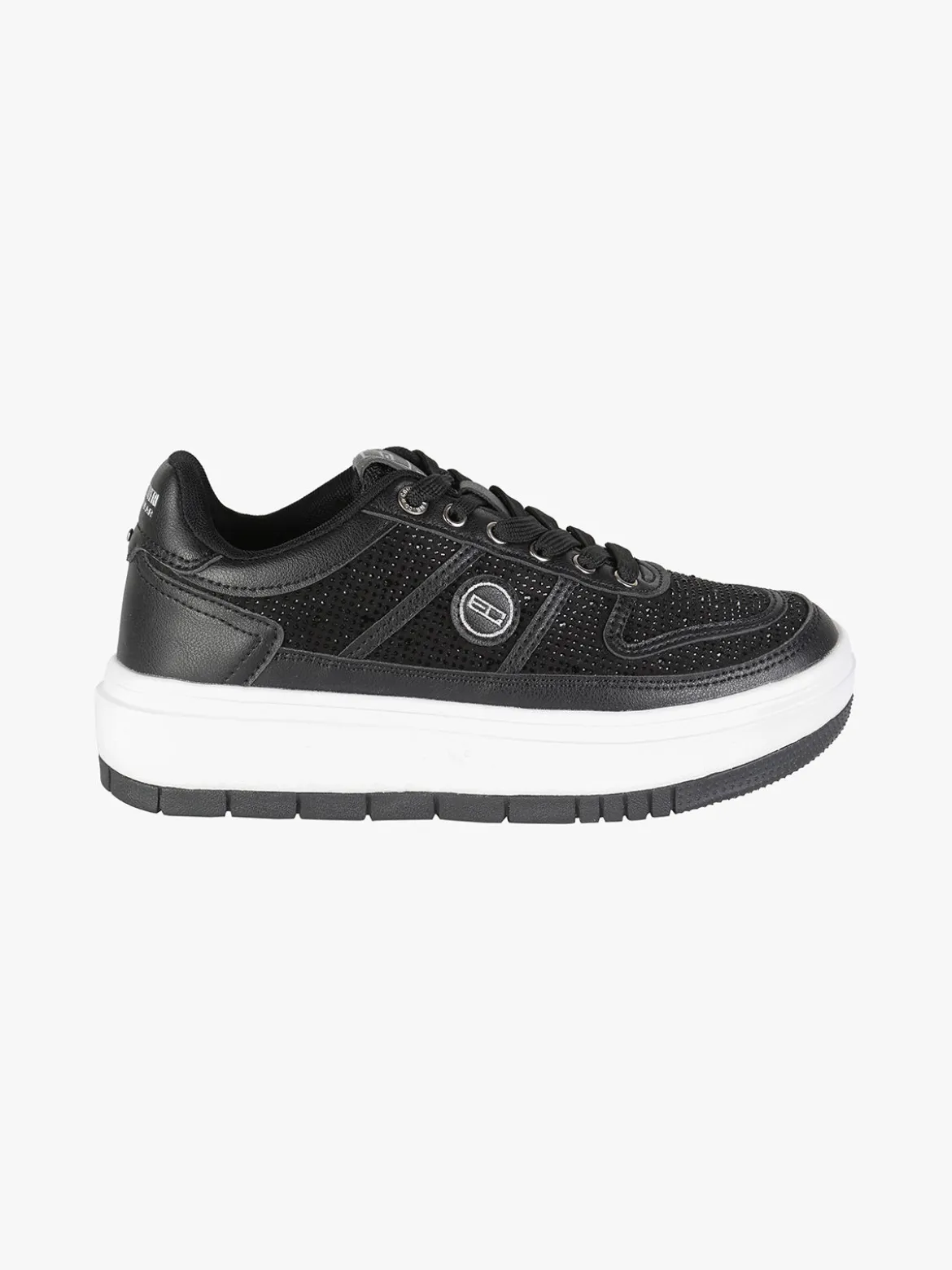 Enrico Coveri Sportswear Sneakers donna con platform e strass