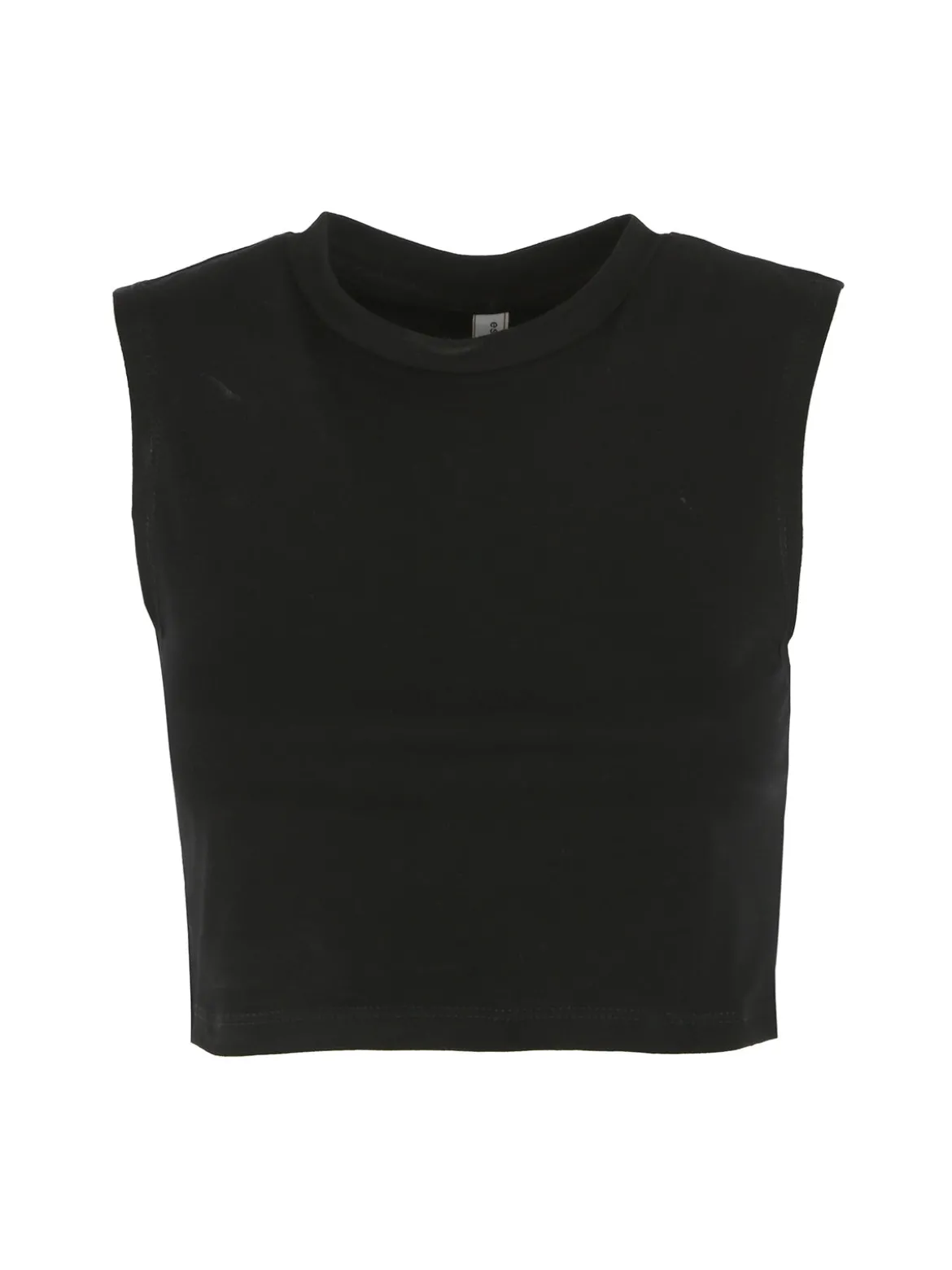 Essenziale Milano Canotta cropped da donna a spalla larga